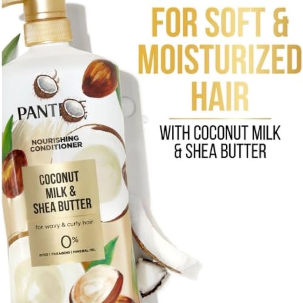 Pantene Coconut Milk & Shea Butter Nourishing Body Moisturizer - White